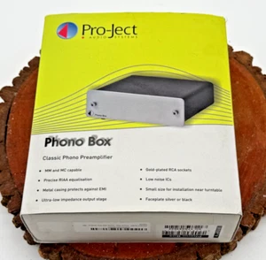 Pro-Ject Phono Box DC MM/MC Phono Vorverstärker mit Line Ausgang (schwarz) - Bild 1 von 3