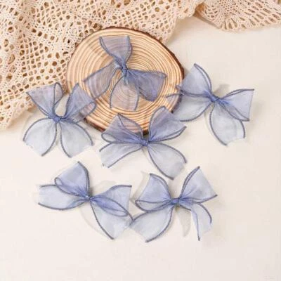 6pcs Baby Girl Lace Bow Hair Clips – Cute  Hairpins & Accessories - Image 1 of 4