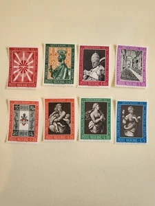 Stamps Vatican Scott #345-52 nh - Picture 1 of 1