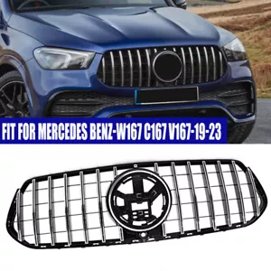 Front Bumper Grille Cover For Mercedes Benz W167 C167 V167 GLE53 2019-2022 2023 - Bild 1 von 17