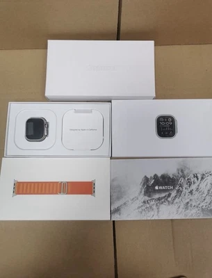 Apple Watch Ultra 3 in Titan Black mit Ocean Band NEU  - Bild 1 von 4