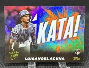 2025 Topps Series 2 PLAKATA! Luisangel Acuna Rookie #PLAK-40 (SSP) NY Mets (RC) - Bild 1 von 11