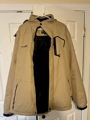 Chaqueta impermeable XXL para nieve/esquí con capucha para hombre Foto 1 de 4