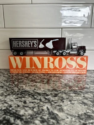 Remolque tractor Winross diecast 1:64 semi - Hershey's Kisses (1991) Foto 1 de 4