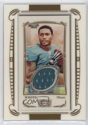 2009 Topps Mayo Framed Mini Jersey Relics Pat White #MR-PW Rookie RC - Image 1 of 2