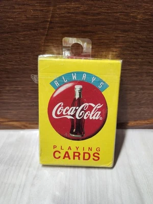 Vintage 1994 "ALWAYS COCA-COLA" Playing Cards Poker Deck No. 351 NEW SEALED - Image 1 of 3