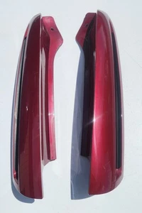 02-06 CADILLAC ESCALADE PANNEAU DE GARNITURE D'AÉRATION PILIER ARRIÈRE L + R SET PAIRE MARRON ROUGE - Photo 1/19