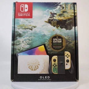 Nintendo Switch OLED HEG-001 The Legend of Zelda: Tears of the Kingdom Edition - Bild 1 von 9