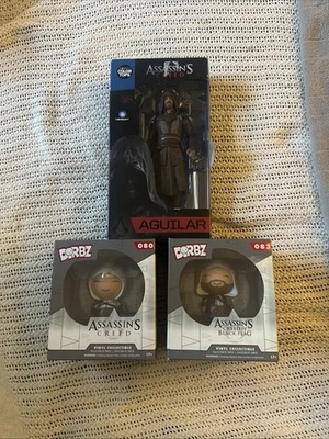 🎄🎁 Assassin's Creed AGUILAR 7 英寸人偶 McFarlane 彩色上衣 #12,加上 AC Dorbz — 第 1/4 张图片