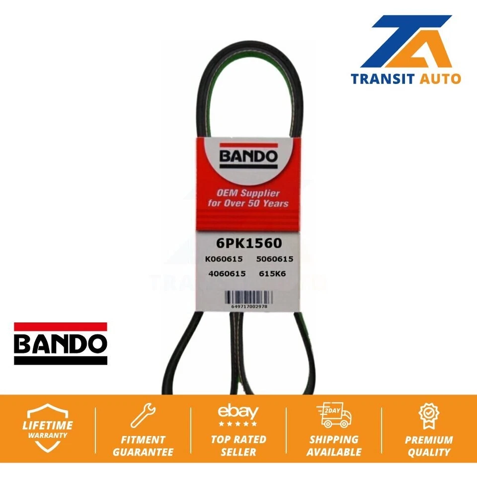 Accessory Drive Belt For Toyota Highlander Sienna Lexus RX350 Z8 Foto 1 de 1