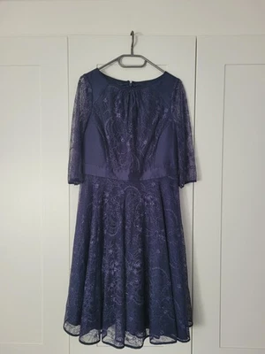 Coast Navy Lavender Dress Size 12 Wedding Guest Occasion - Excellent Condition - Image 1 of 4