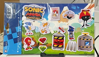 Numskull-Sonic the Hedgehog-Sonic Mania Magnet Set-13 SEGA Imanes Oficiales Foto 1 de 3