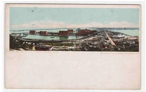 Postal Elevators and Harbor Duluth Minnesota Detroit Publishing 1905c - Imagen 1 de 1