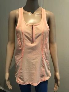 Lorna Jane orange singlet - Size L - Picture 1 of 8