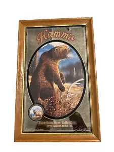Hamm's 1993 Grizzlybär Bierspiegel American Collection Man Cave Bar - Bild 1 von 19