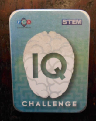 IQ Challenge personal development game 50 cards in 30 minutes FGA STEM #7060 - Image 1 of 2