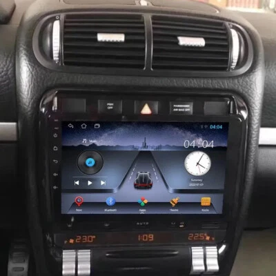 Android 13 coche estéreo Carplay para Porsche Cayenne 2002-2010 GPS navegación radio WIFI  Foto 1 de 4