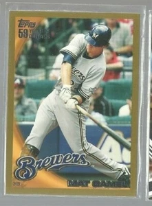  2010 Topps Gold Border #151 Mat Gamel 0845/2010 (ref56858) - Picture 1 of 1