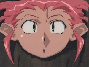 Tenchi Muyo Anime Produktion Cel Original Hintergrund Washu Tenchi in Tokyo AIC - Bild 1 von 2