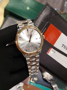 Tudor 41mm Style Silver Diamonds 12713 - Picture 1 of 4