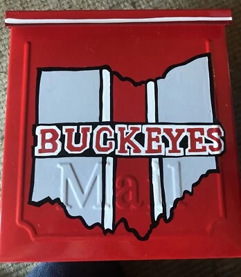 Hand painted-UR Design-Townhouse Wall Mount Locking Mailbox - Image 1 of 4