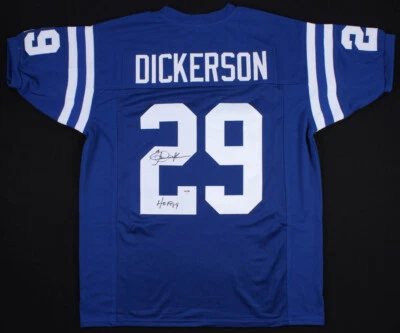 Eric Dickerson Signed Indianapolis Colts Jersey Inscribed "HOF 99" (PSA COA)  - Image 1 of 4