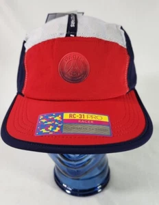 NWT Fan Ink Paris Saint Germain "Deuce" RC-31 Pro Racer Hat - Red/White/Blue - Picture 1 of 8