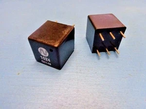 (5) NEWPORT 1024 PULSE TRANSFORMER 6 PIN DIP 2000Vrms 1.2CT:1CT 8.8mH 25pF - Picture 1 of 2