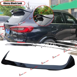 For BMW X5 G05 2019-2024 Glossy Black Rear Roof Wing Spoiler Spilltter Body Kit - Picture 1 of 11