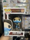 Funko Pop Mortal Kombat - Sub-Zero #536 (CHECK PICTURES FOR CONDITION)