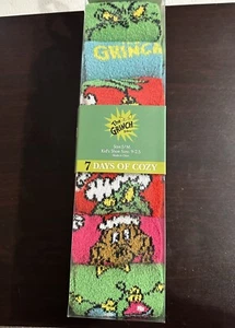 Kids' The Grinch 7 Days of Socks - Small/Medium , Shoe 9- 2.5 Please Read ‼️ - Picture 1 of 3