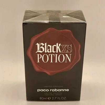 Black XS POTION Paco Rabanne Mujer 2.7 OZ EDT Spray - NUEVO Y SELLADO Foto 1 de 4