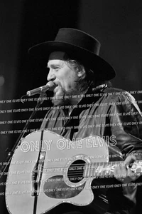1985 Sängerin WAYLON JENNINGS (FOTO) 12. JÄHRLICHE AMERIKANISCHE MUSIKPREISE 003 - Bild 1 von 1