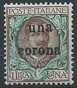 1919 DALMAZIA 1 CORONA MNH ** - ED726-10 - Imagen 1 de 1