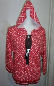 NEW "Made with Zumba Love" Z1T01816 Lace Up Pullover Hoodie size M (C4) - Picture 1 of 8