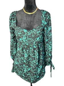 Isabel Green Maternity Blouse Size M NWT - Picture 1 of 4