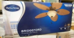 Harbor Breeze Bridgeford 44" Aged Bronze Ceiling Fan w/Light Kit New!!!