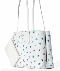 Borsa shopper grande nuova con etichette Kate Spade New York tutto il giorno Dainty Bloom multi - Foto 1 di 12