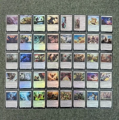 Bloomburrow 0001-0040 Foil Complete Set WHITE Beza Dawn’s Truce Pack Fresh NM - Image 1 of 4