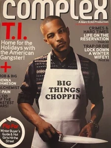 T.I. complex magazine JENNA JAMESON rob & big T-PAIN marc ecko ALCHEMIST - Picture 1 of 12