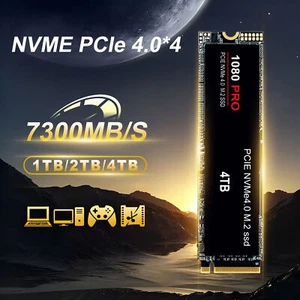 1T/2T/4T 1080 PRO PCIe 4.0 NVMe M.2 Solid State Drive Laptop SSD Universal - Afbeelding 1 van 20