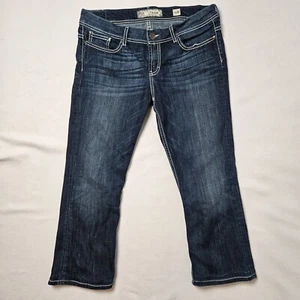 BKE Payton Women's Bootcut Wide Leg Cowgirl Jeans 32R Hemmed (36x26.5) Buckle - Picture 1 of 16