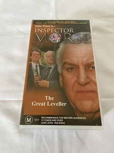Inspector Morse - The Great Leveller - 2 Episodes - 2 Tapes - Video VHS - Picture 1 of 1