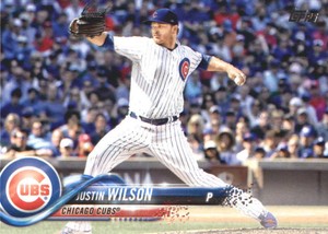 2018 Topps #643 Justin Wilson Cubs
