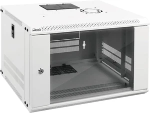 6U Wall Mount Rack Network Cabinet for 19" IT Equipment,With Lockable Glass Door - Picture 1 of 6