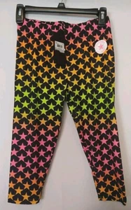Converse Colorful Stars Girls Capri Leggings Size Large - Picture 1 of 3
