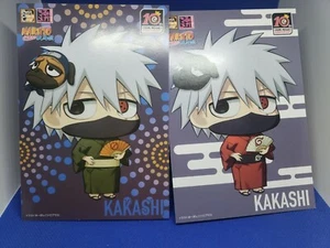 Megahouse Naruto Petit Chara Land Chimi Mega 10th Anniversary Kakashi Ver. A & B - Picture 1 of 4