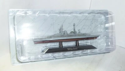 MODELLINO NAVE - NAVI DA GUERRA - BLUCHER - DeAGOSTINI - SCALA 1:1250 - NUOVO - Immagine 1 di 3