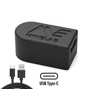 Minelab Equinox New Magnetic Charging Data Cable | USB Type C For Metal Detector