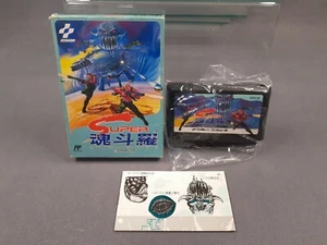 NINTENDO FAMICOM FC Super Contra Japanese Version Boxed - Picture 1 of 1